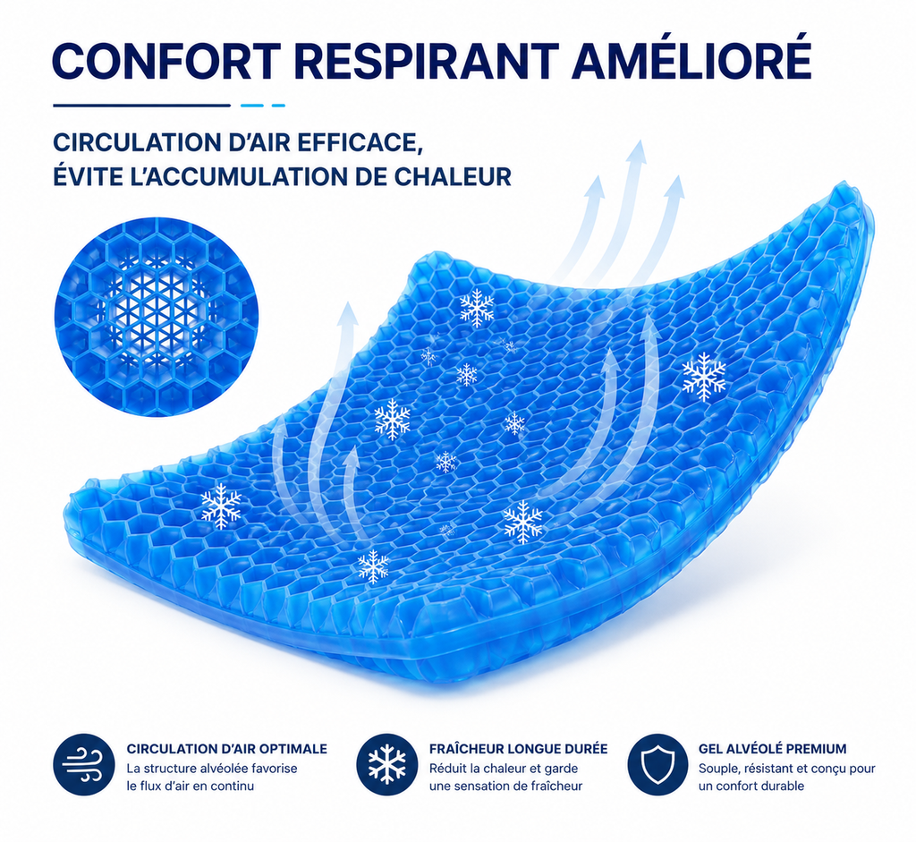 Coussin en Gel - Relivvo